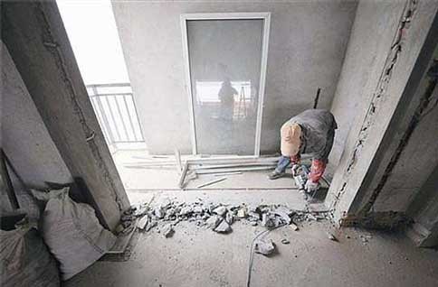 玻璃移門(mén)拆除